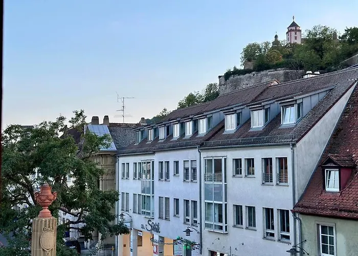 아파트 Brueckenglueck Alte Mainbruecke - Gratis Kaffee - Netflix - Balkon *