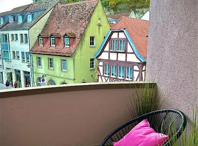 Brueckenglueck Alte Mainbruecke - Gratis Kaffee - Netflix - Balkon * 뷔르츠부르크