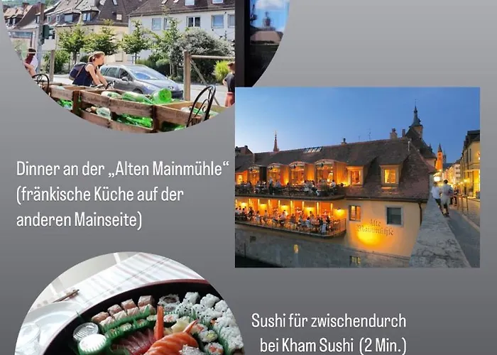 아파트 Brueckenglueck Alte Mainbruecke - Gratis Kaffee - Netflix - Balkon 뷔르츠부르크
