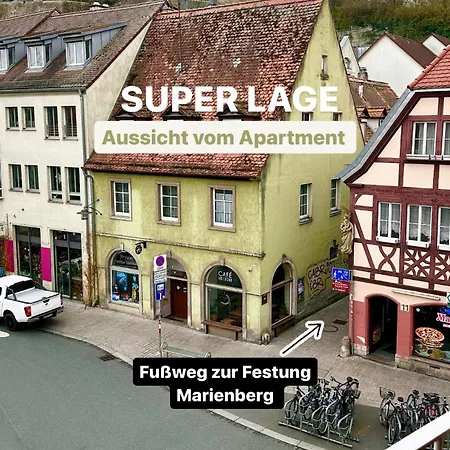 Alte Mainbruecke - Gratis Kaffee - Netflix - Balkon Apartment Wurzburg