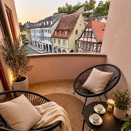 Apartamento Alte Mainbrücke - Gratis Kaffee - Netflix - Balkon Wurzburgo